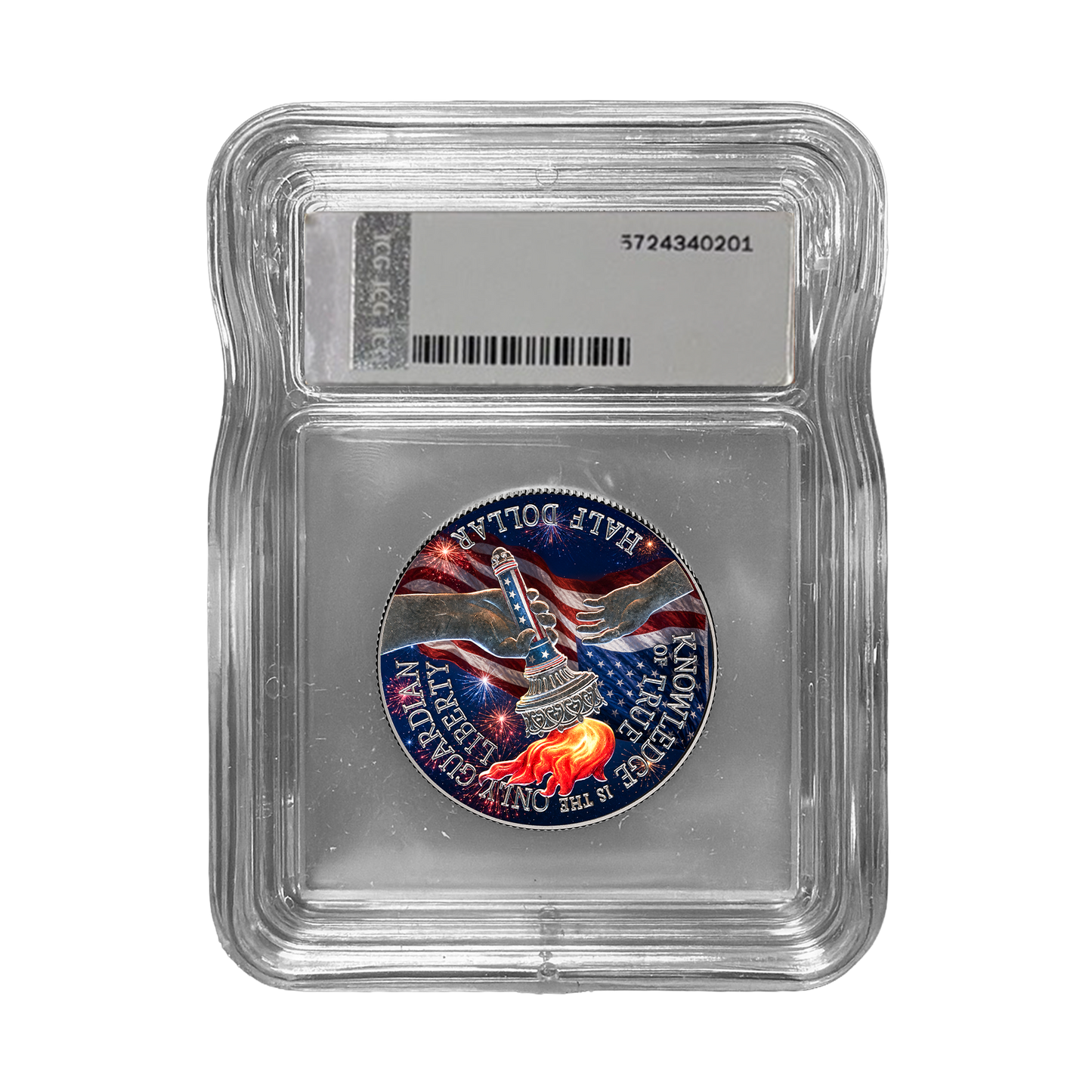 2026 Enduring Liberty Half Dollar - 250 Years American Independence ICG MS66 First Edition Label