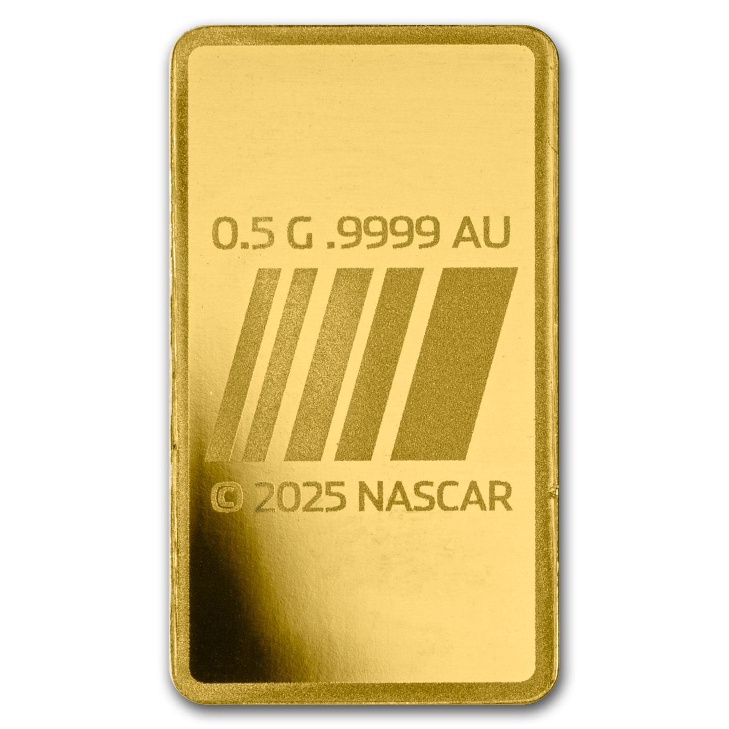 NASCAR Racing 0.5g Gold Bar in Card - CoinsTV