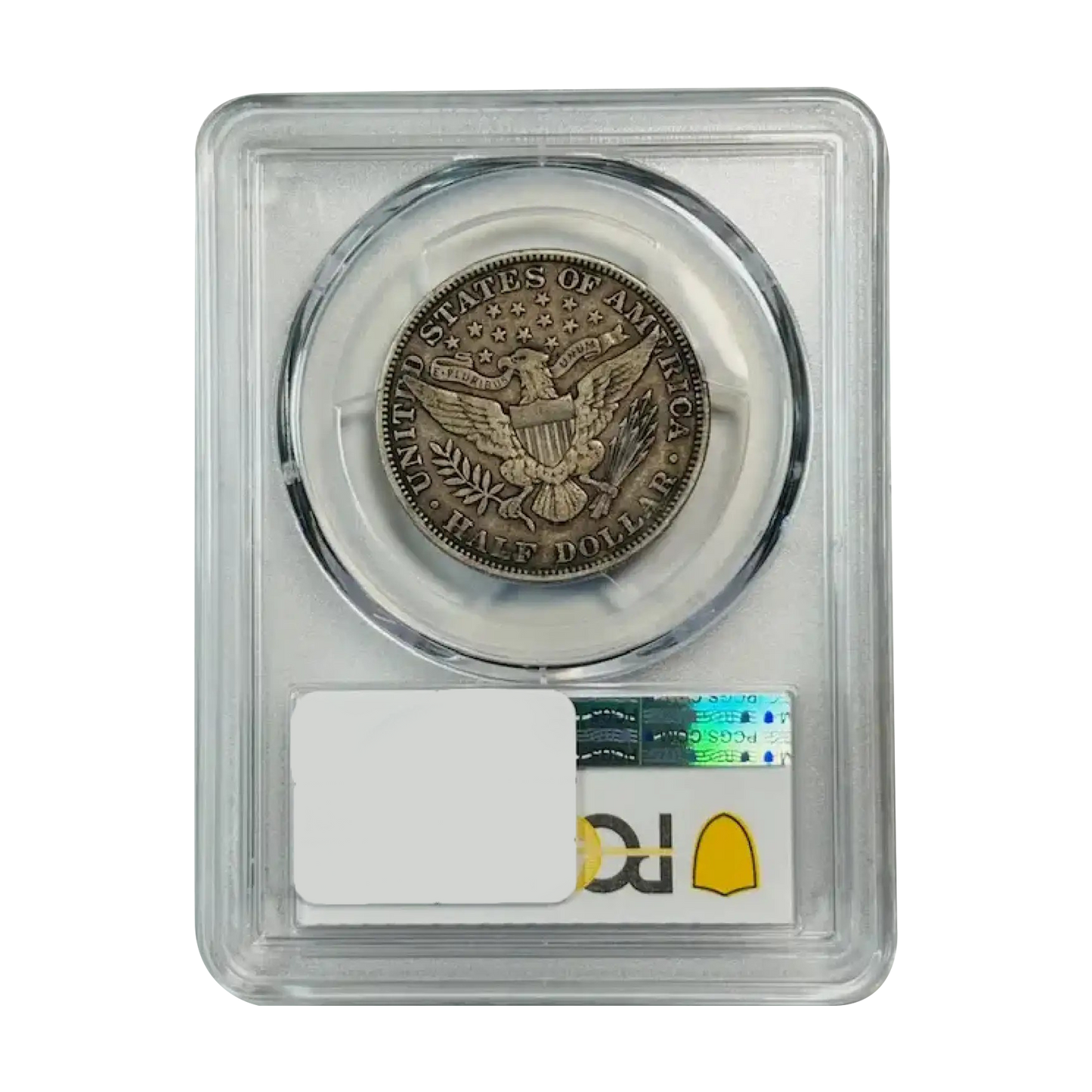 1915 Barber Half Dollar Philadelphia - PCGS VF30 - CoinsTV