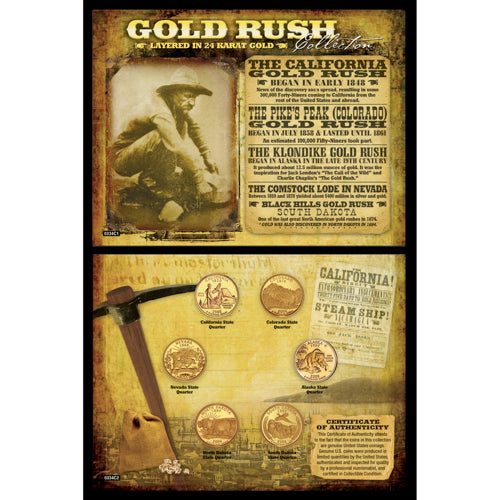 American Gold Rush Collection - CoinsTV