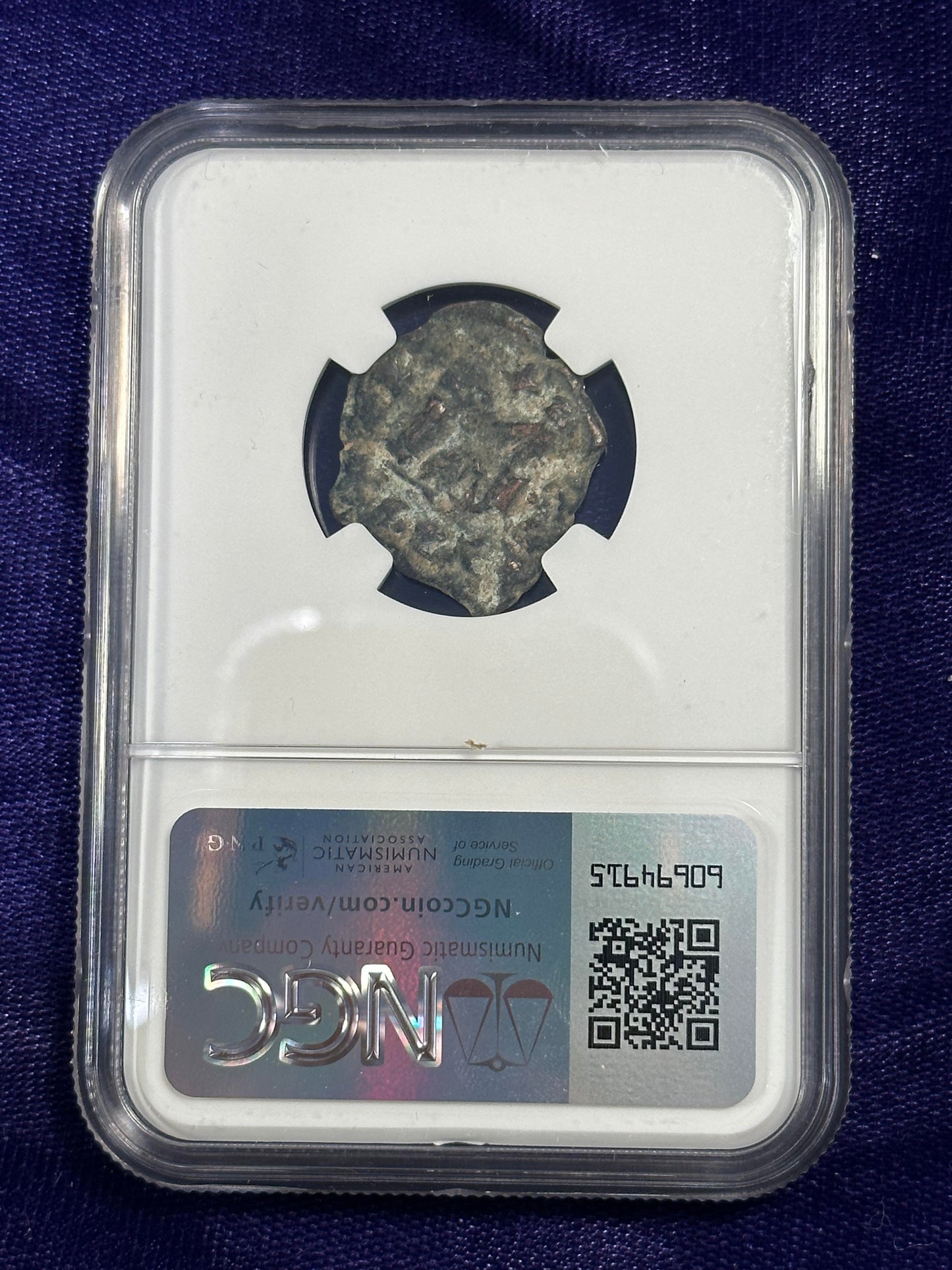 Byzantine Empire - AE Follis - NGC Certified
