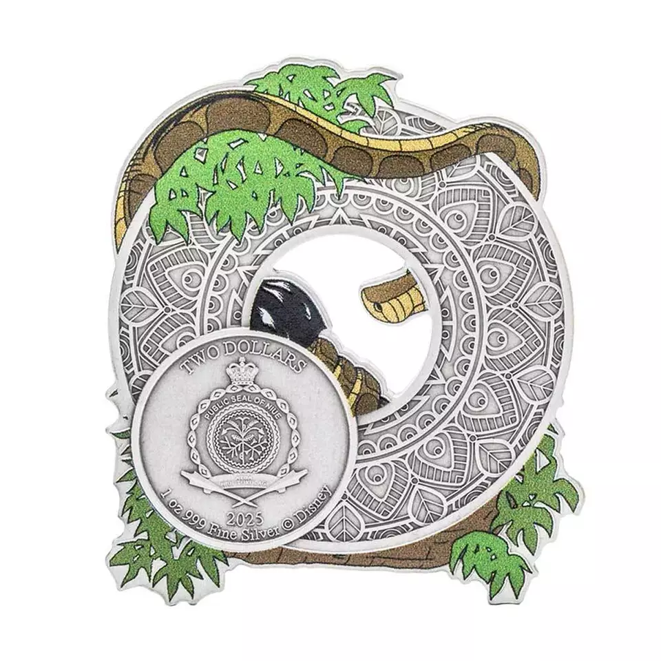 LUNAR - Year of the Snake - Junglebook Kaa 1oz Silver