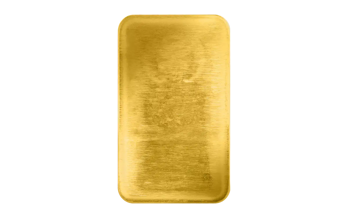 Germania Mint Minted Bar with Assay Card 1 gram Gold - CoinsTV