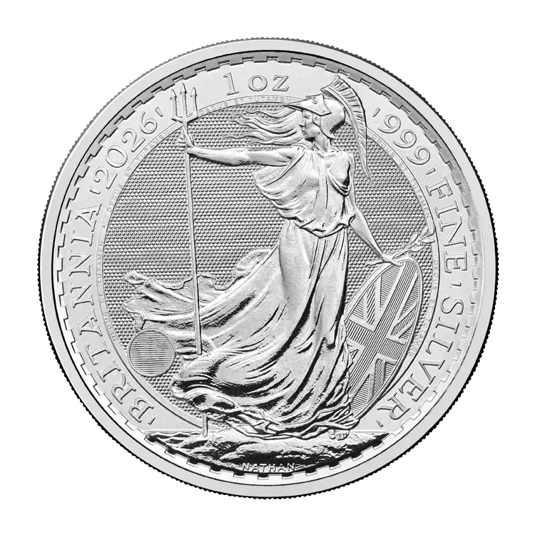 2026 Great Britain Britannia 1 oz Silver - Brilliant Uncirculated