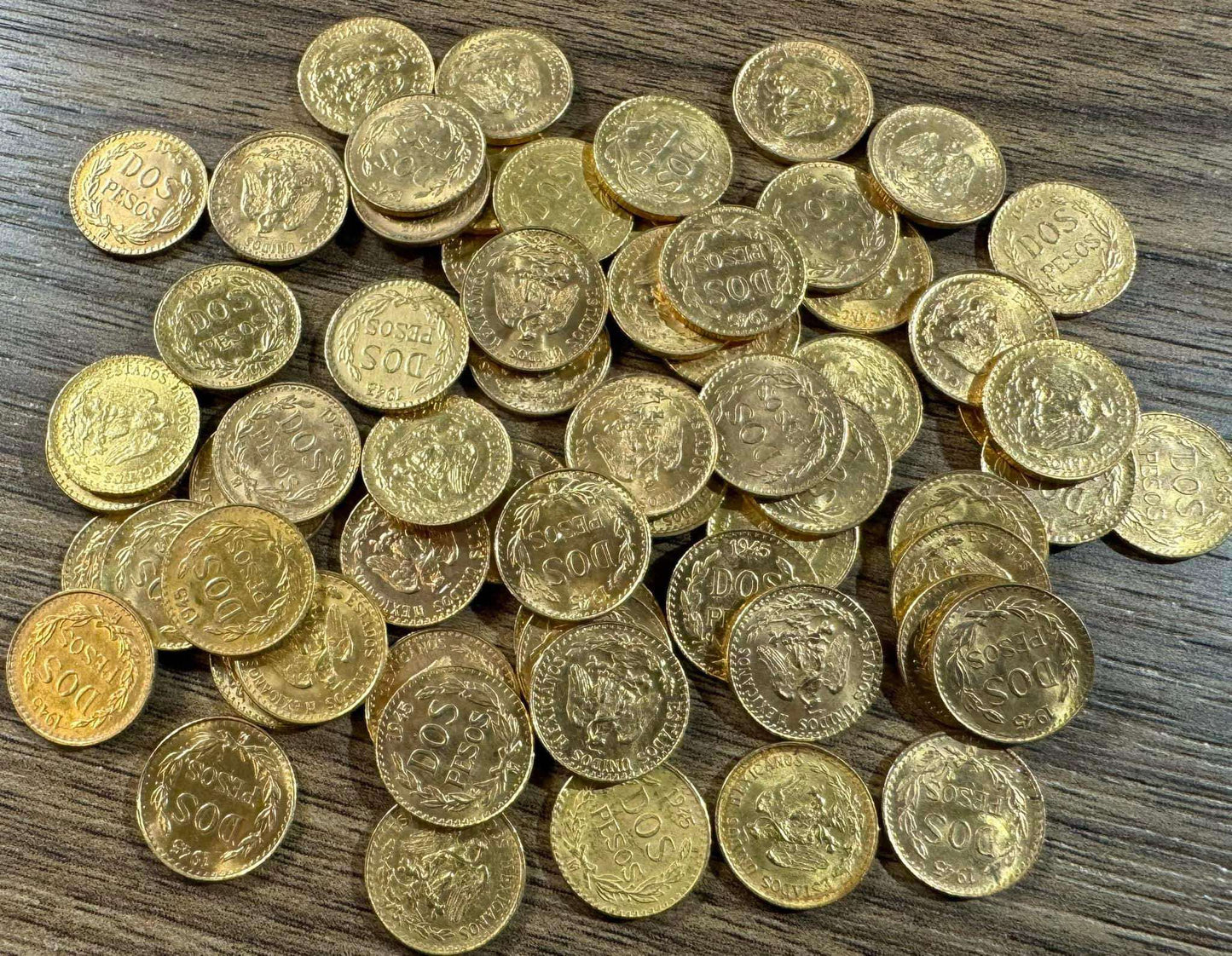 Mexico 2 Pesos Gold Coin - CoinsTV