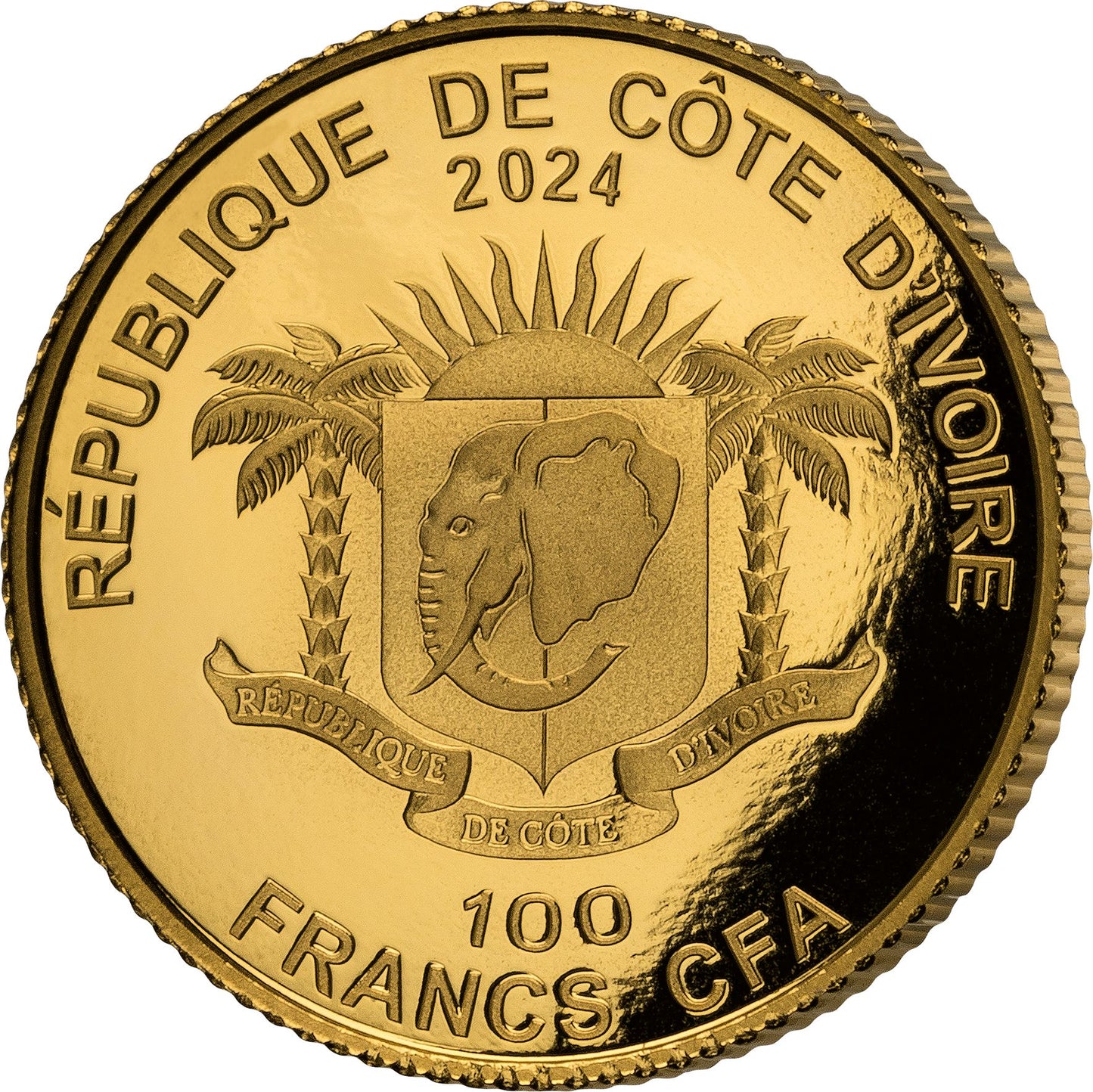 2024 Ivory Coast Signature Edition Owl 2 x 1g Gold Coin Set - CoinsTV