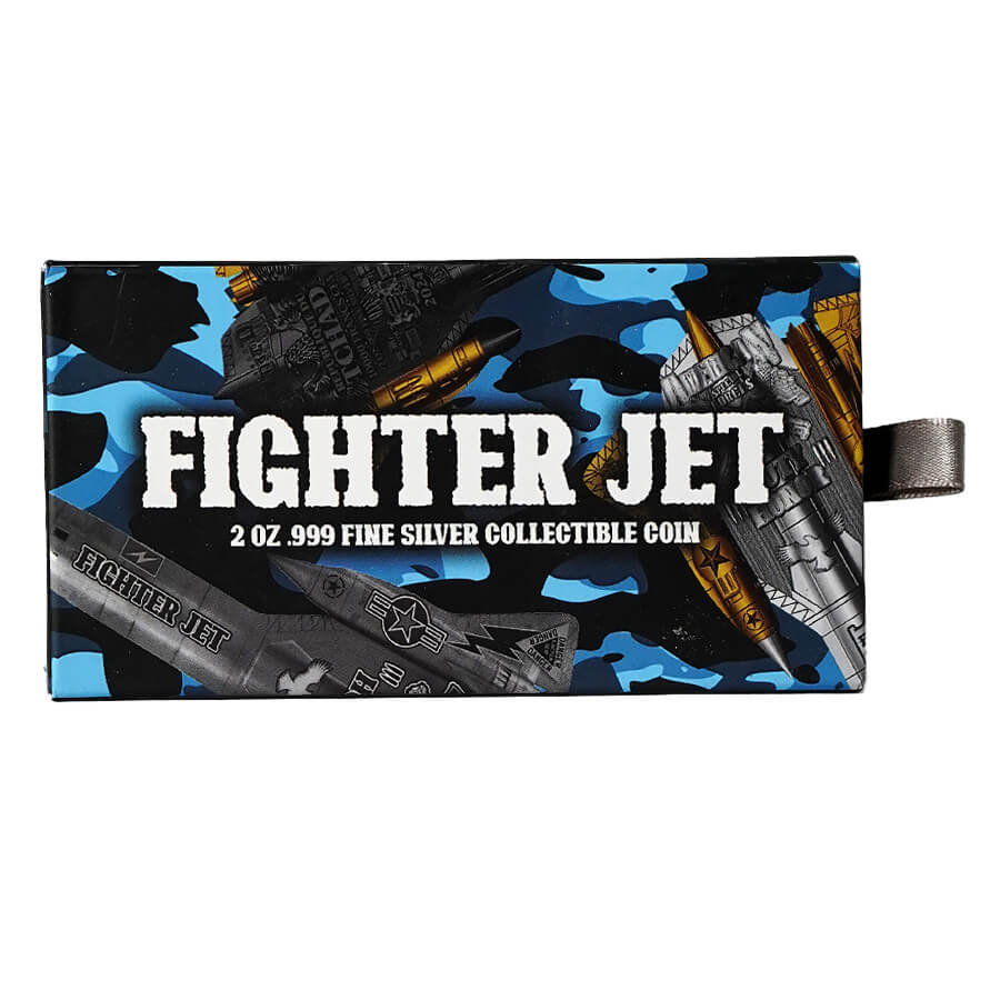 2024 Chad Fighter Jet Shaped Black & Gold