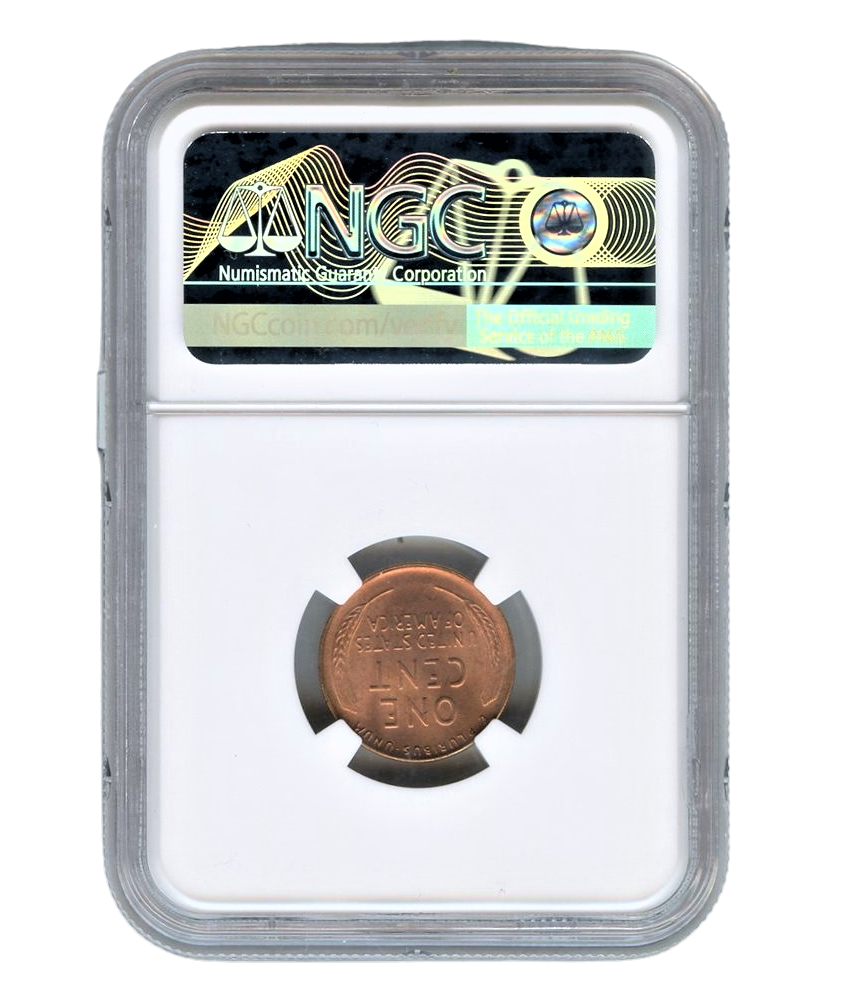 1947-S Lincoln Wheat Cent - NGC MS66 RD