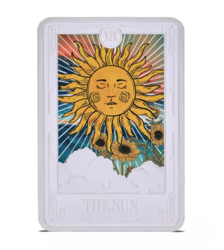 2024 Tarot - XIX The Sun 1oz Silver