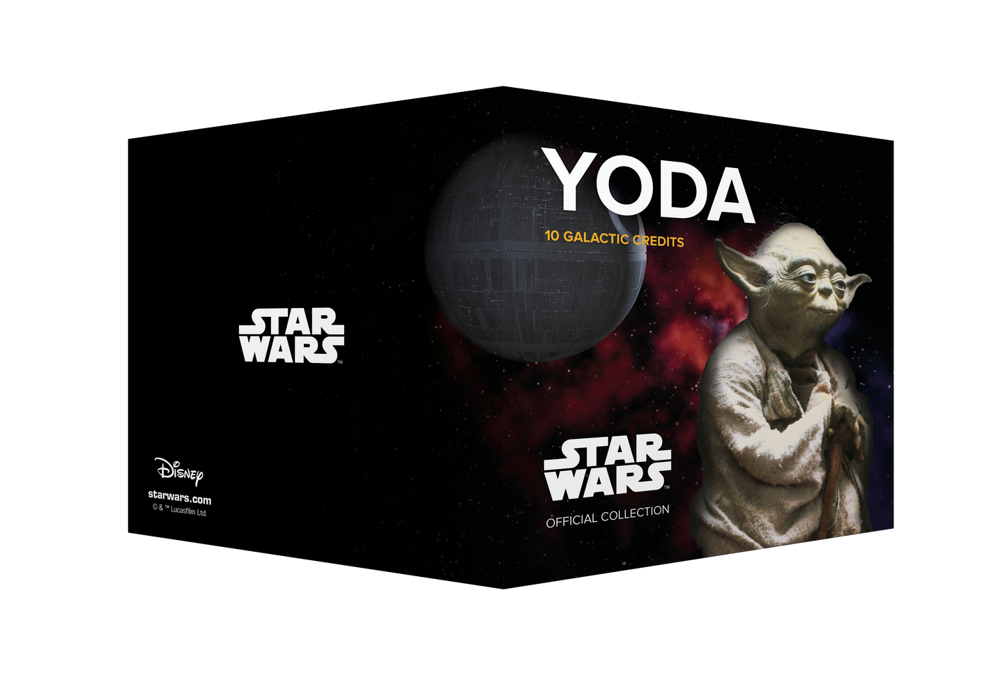 Star Wars Yoda Bank Note in Folder - CoinsTV