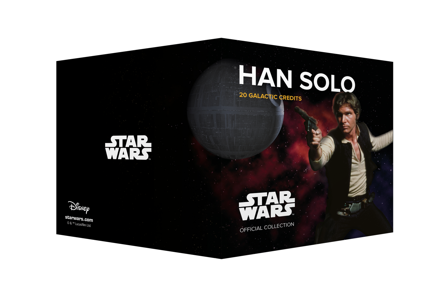 Star Wars Han Solo Bank Note in Folder - CoinsTV
