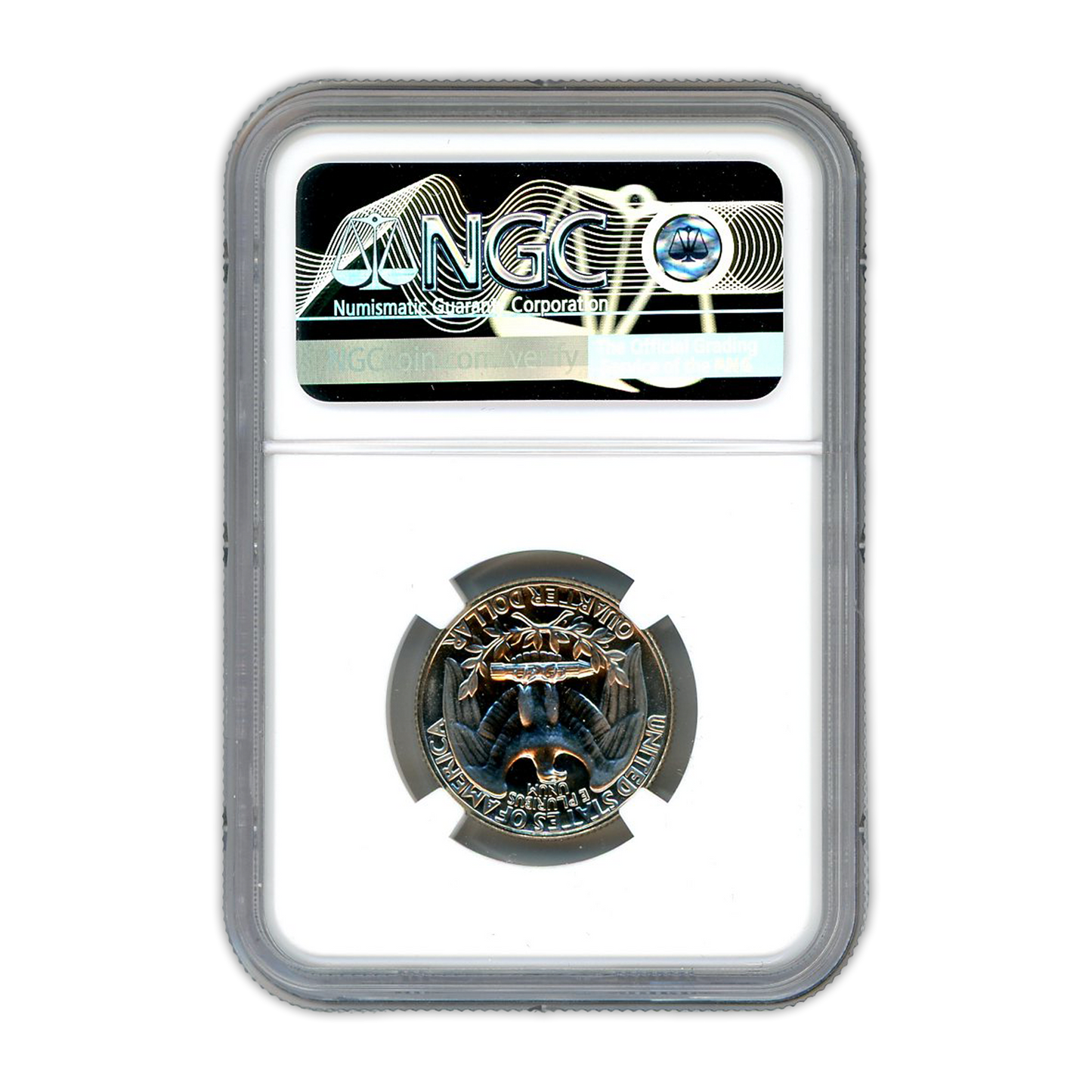 1967 Washington Silver Quarter - SMS NGC MS68 Star