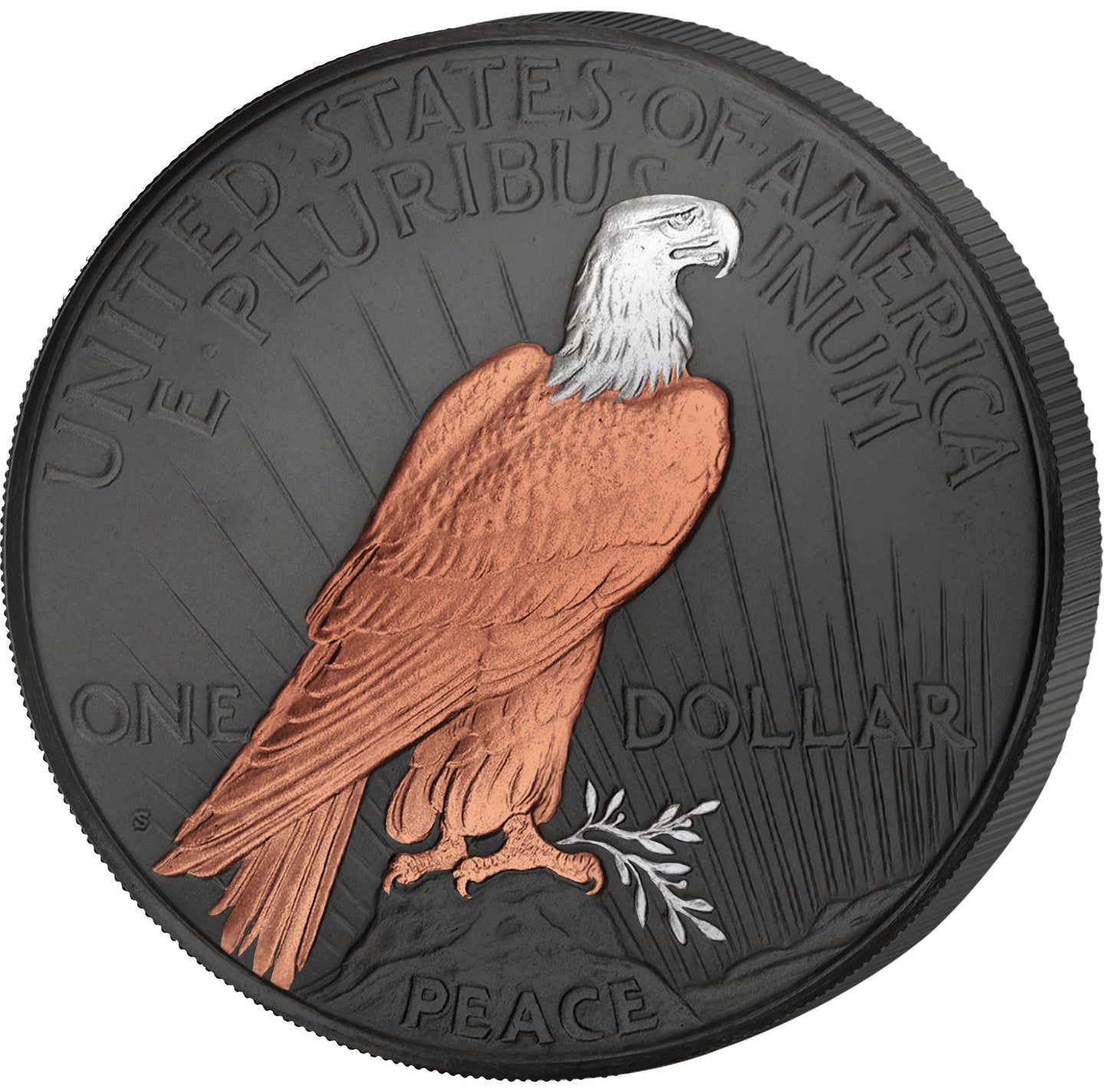 U.S. Morgan and Peace Dollar Golden Enigma Prestige Silver Coin Set
