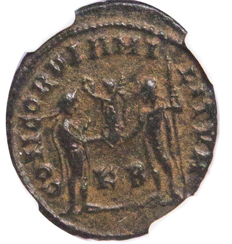 Roman AE of Galerius (AD305-311) NGC(VF)