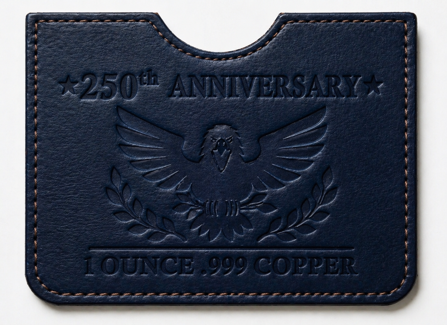 250th Anniversary Eagle Colorized 1 oz Copper Bar