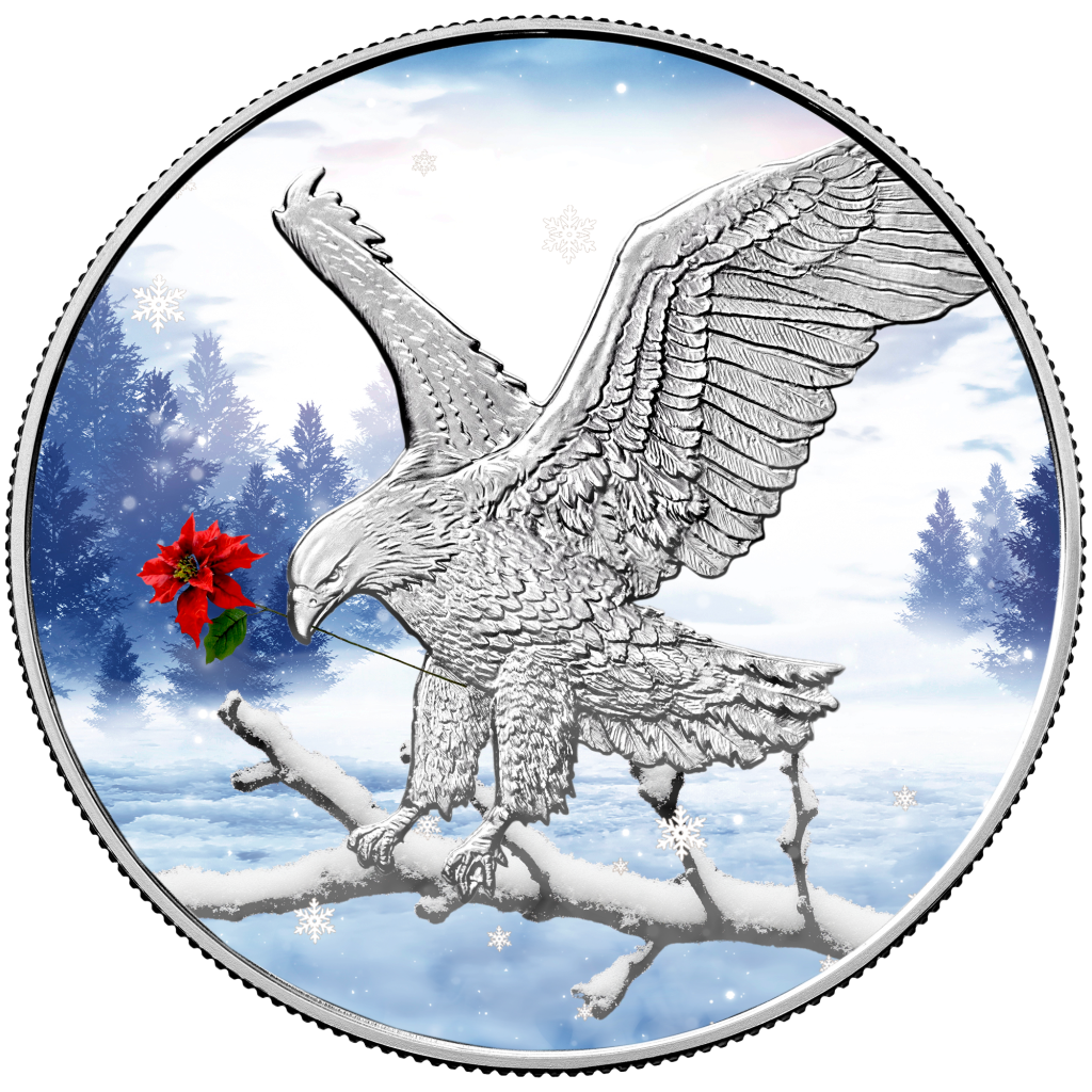 2024 Chromatics Winter Wonderland Silver Eagle - CoinsTV