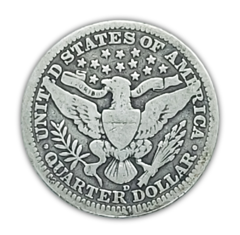 Barber Quarter - Collectors Quality Circulated - CoinsTV