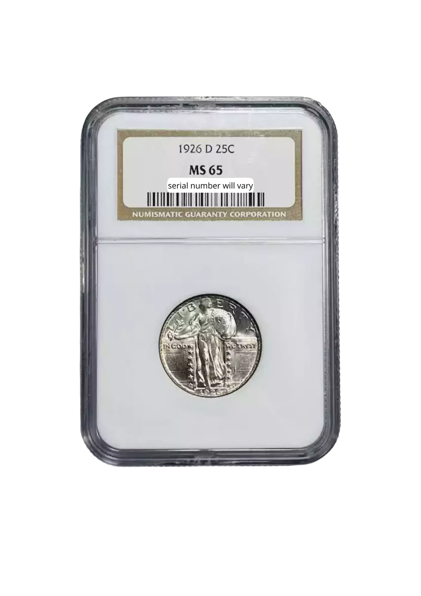 1926-D Standing Liberty Quarter NGC MS-65