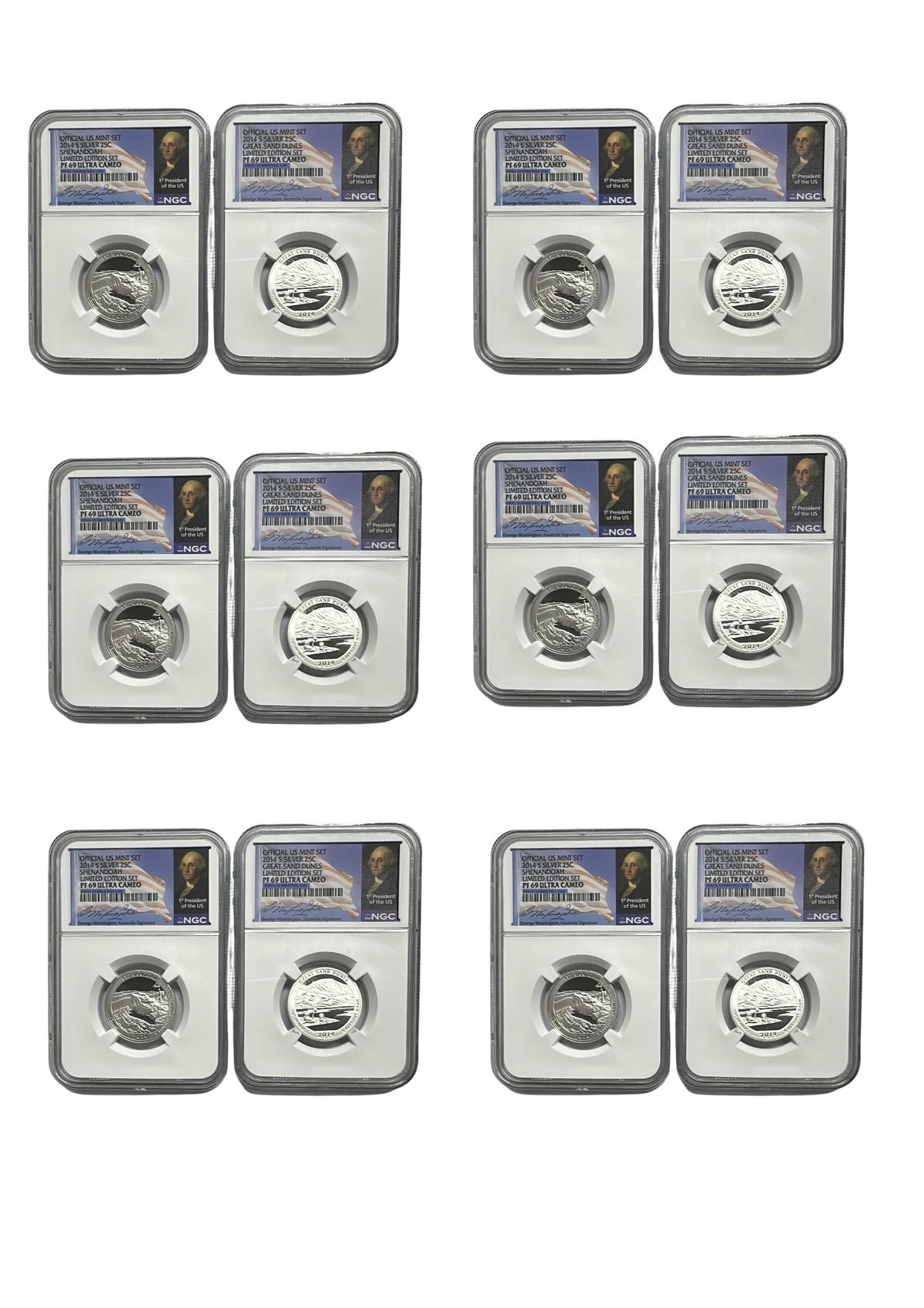 2014-S Silver Quarter Proof - ATB Limited Edition Set - NGC PF69UCAM Grab Bag