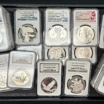 Random Silver Dollar Commemorative NGC MS/PF69 – Mystery Grab Bag
