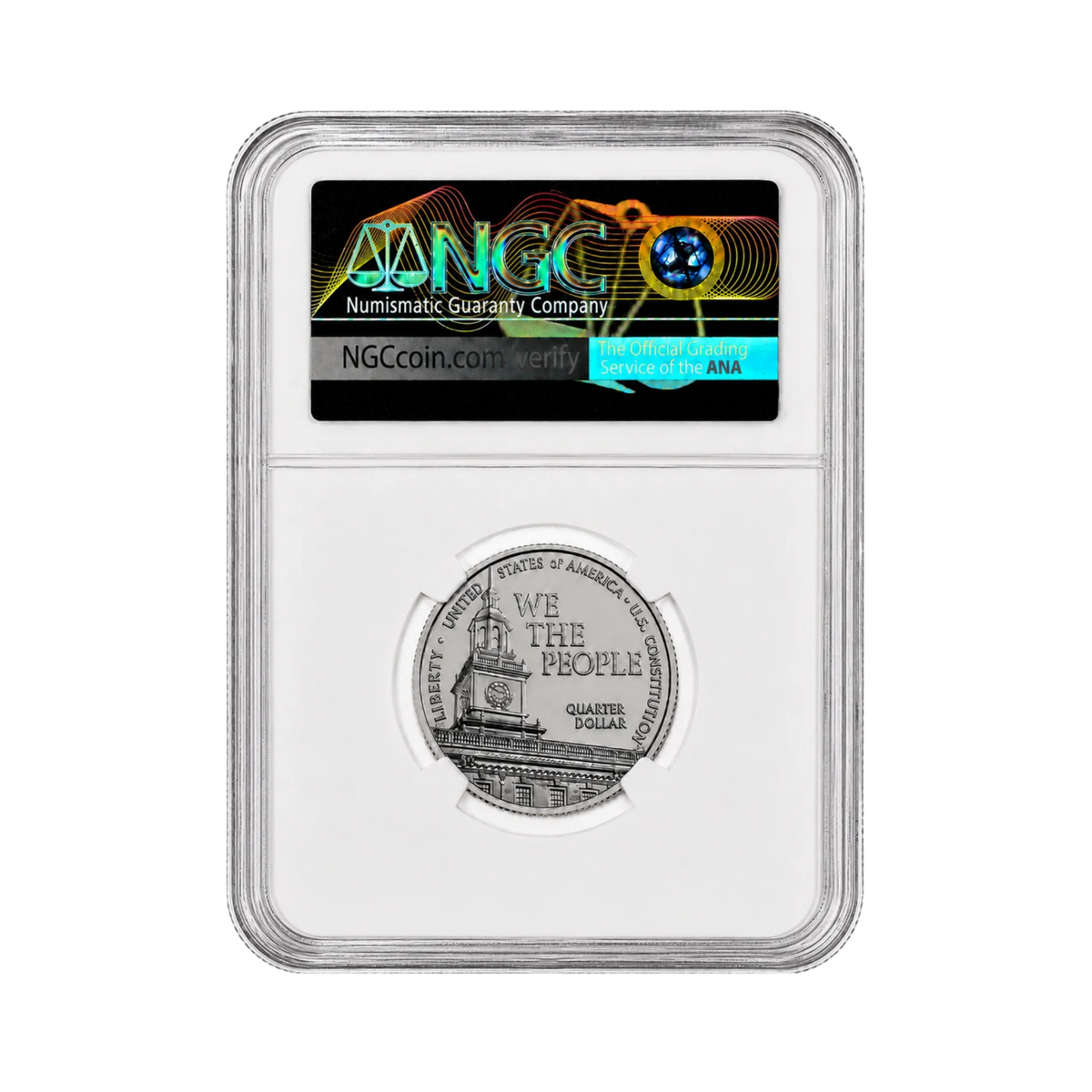 2026-P U.S. Constitution Quarter NGC Brilliant UNC Treasure Series - CoinsTV