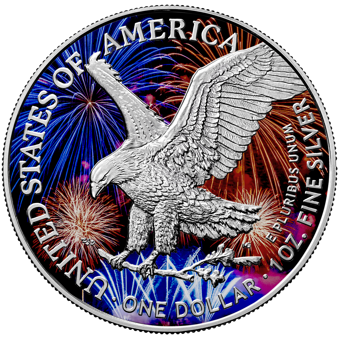 2024 Fourth of July Silver Eagle - CoinsTV