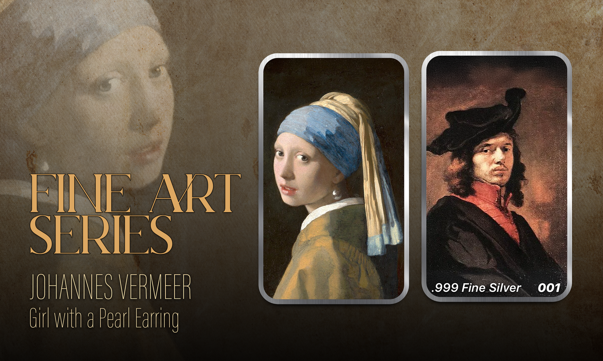 Chromatics Girl with a Pearl Earring - Fine Arts Series - CoinsTV