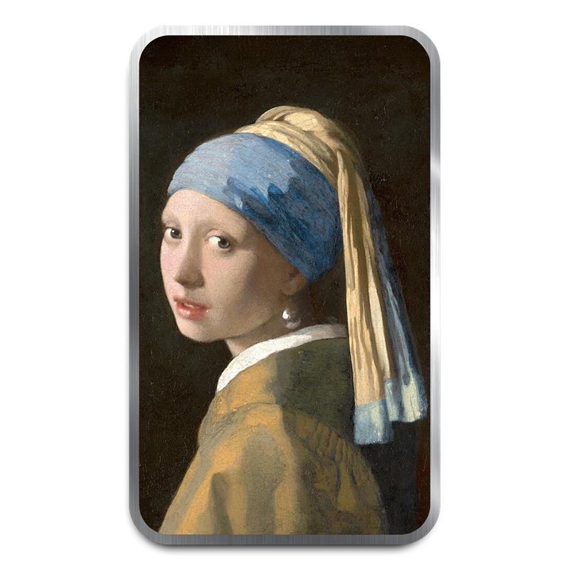 Chromatics Girl with a Pearl Earring - Fine Arts Series - CoinsTV