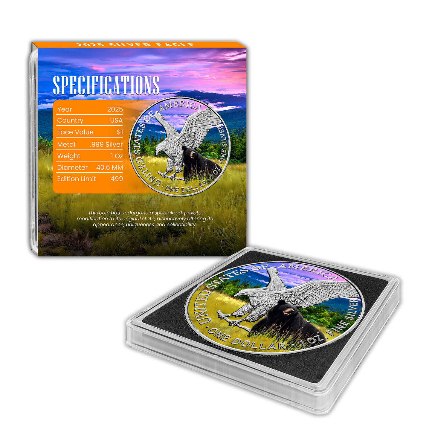 2025 Silver Eagle - Great Smoky Mountains - National Parks Series