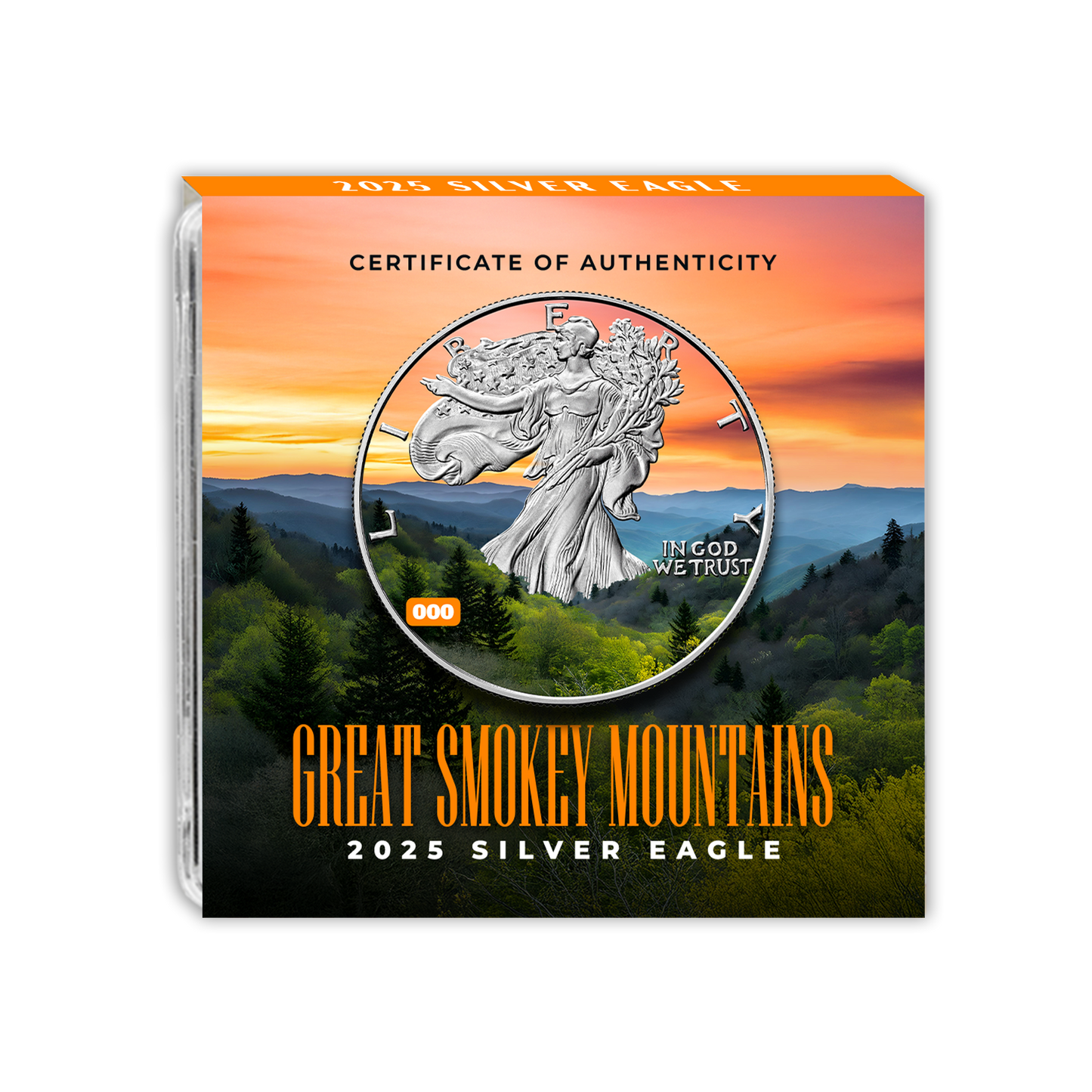 2025 Silver Eagle - Great Smoky Mountains - National Parks Series