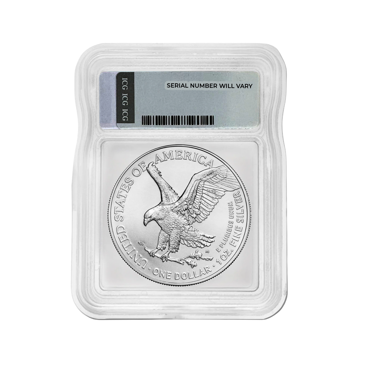 2026 Silver Eagle Colors of Liberty ICG MS70 - First Edition Gold Label