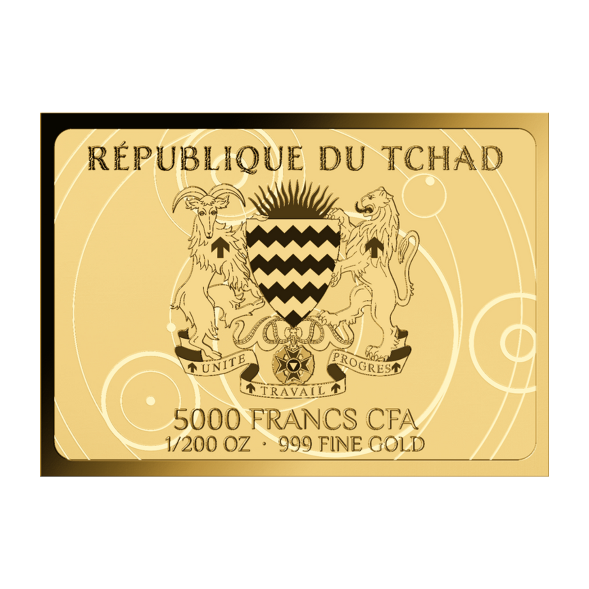 Chad Chichen Itza 1/200 oz Gold Coin