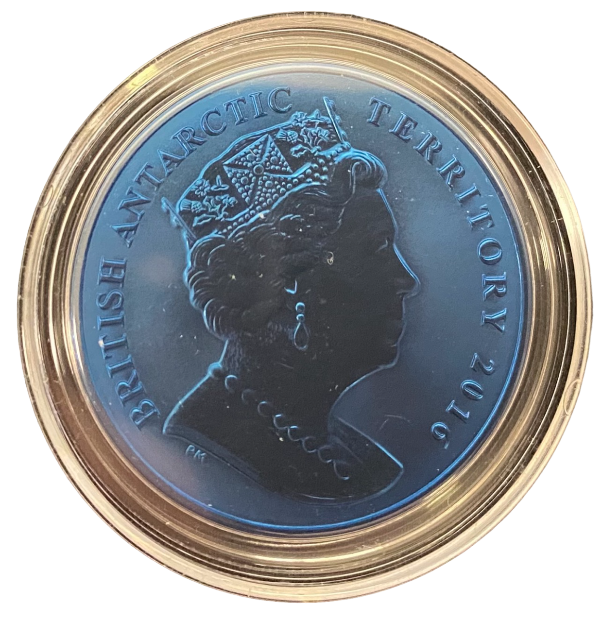 2016 Penguin Blue Titanium - Pobjoy Mint - CoinsTV
