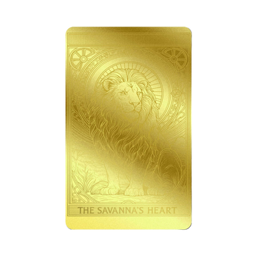 2026 Liberia The Savanna's Heart 1/200 oz Gold Coin in Card