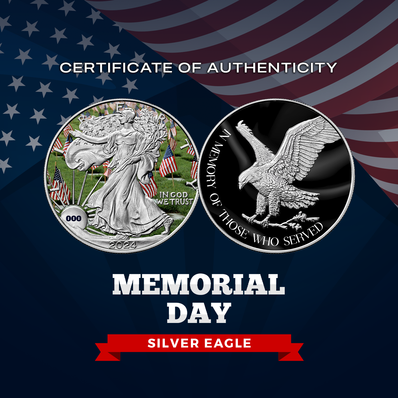 2024 Memorial Day Silver Eagle