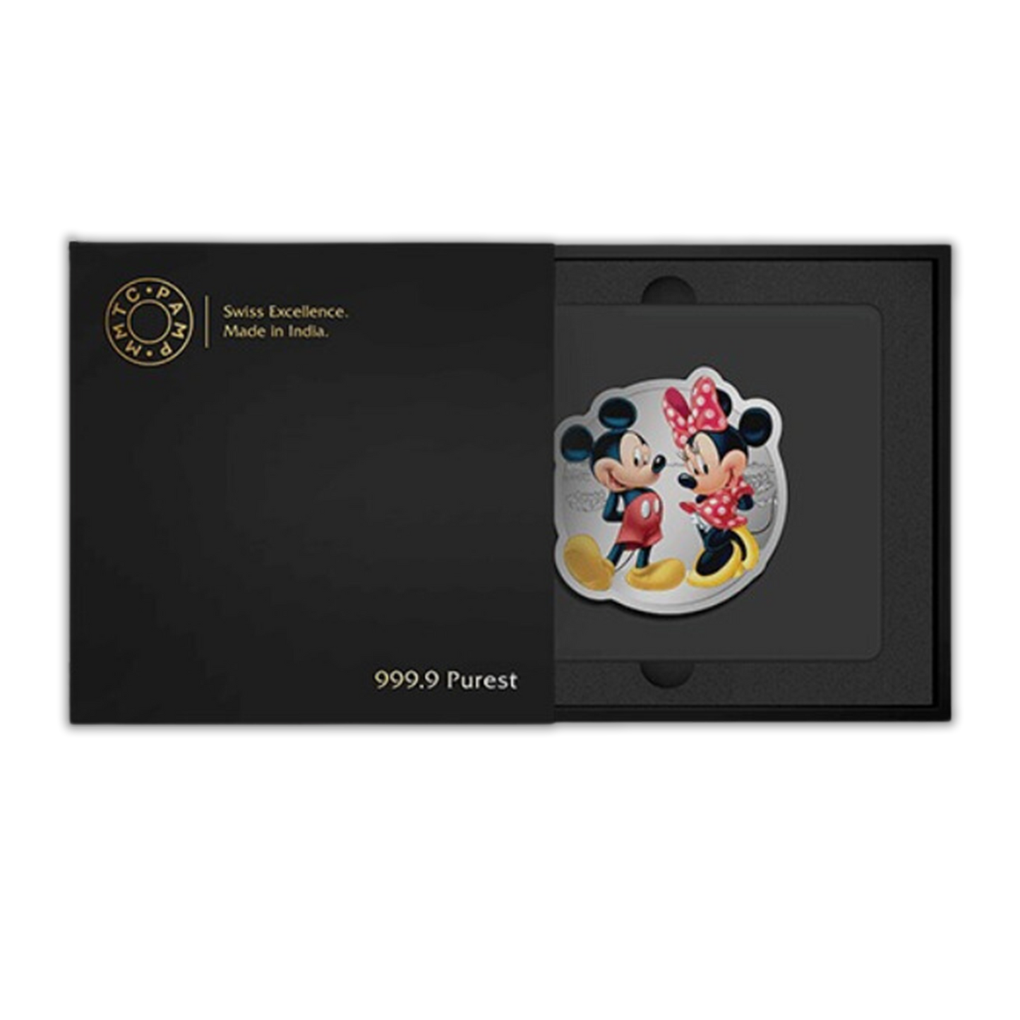 PAMP Mickey & Minnie Mouse 1 oz Silver in Display Box
