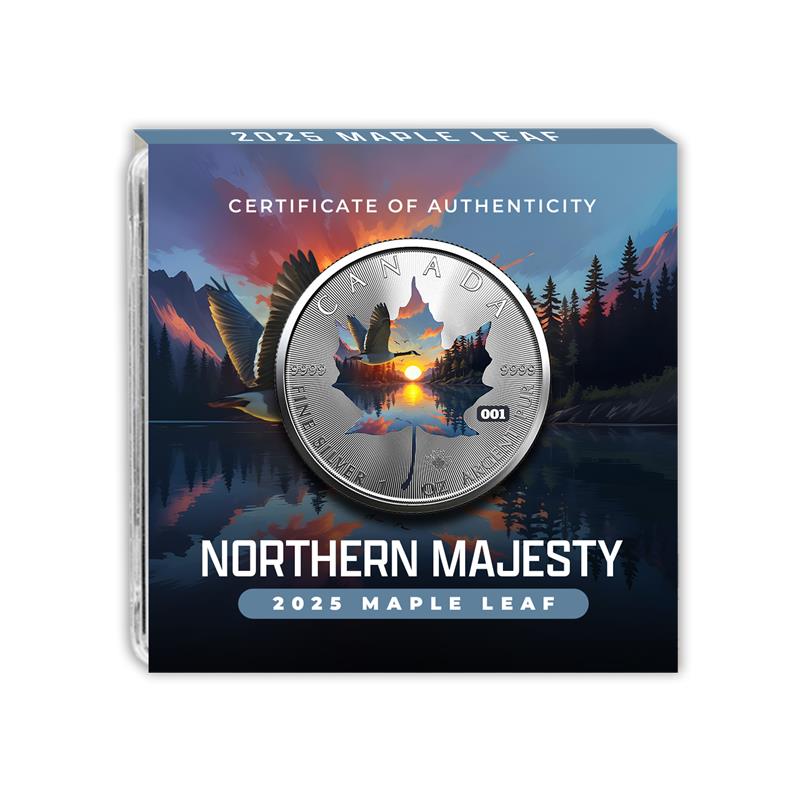 2025 Chromatics Maple Leaf – Northern Majesty - CoinsTV