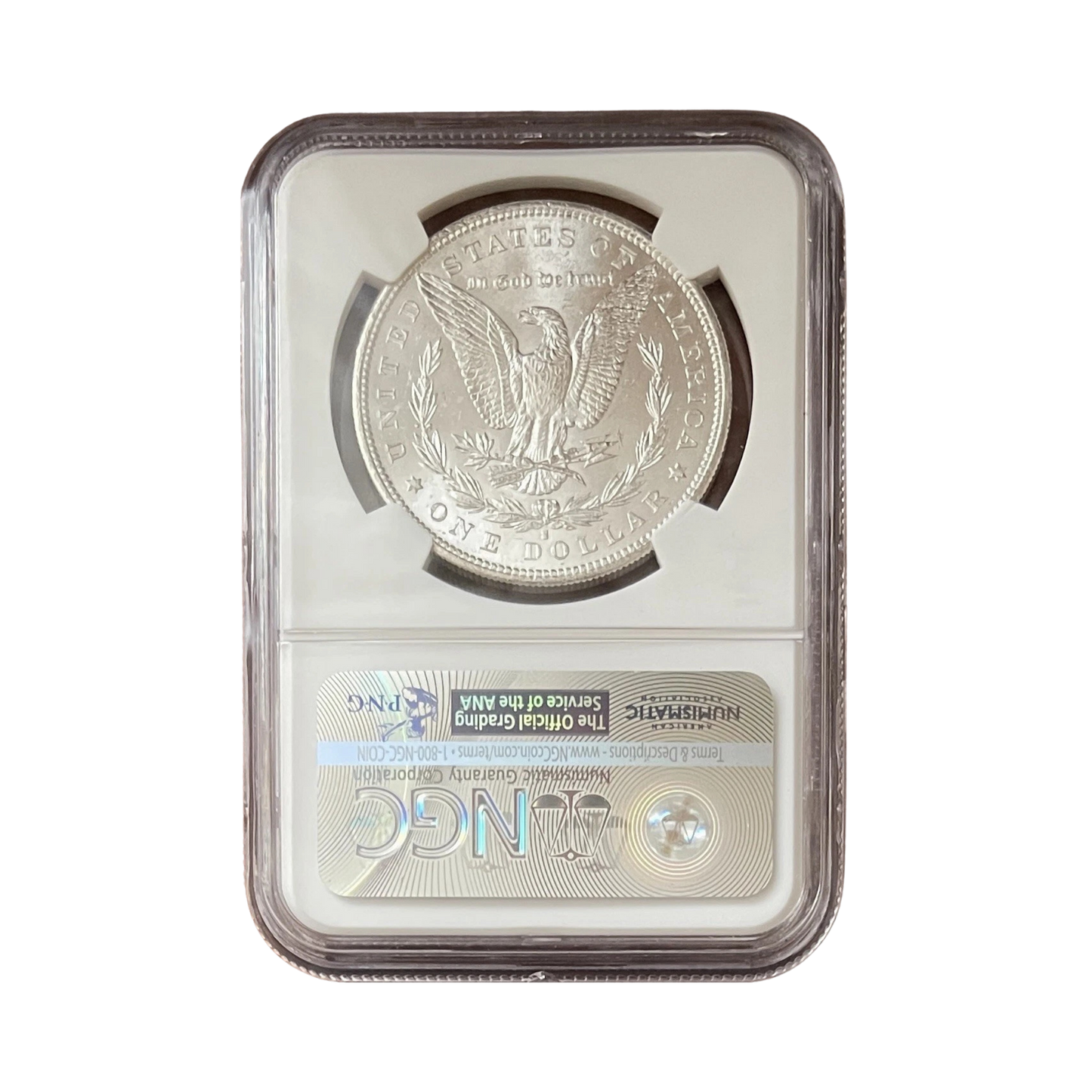 1882-S Morgan Silver Dollar San Francisco - NGC MS64 Sight White