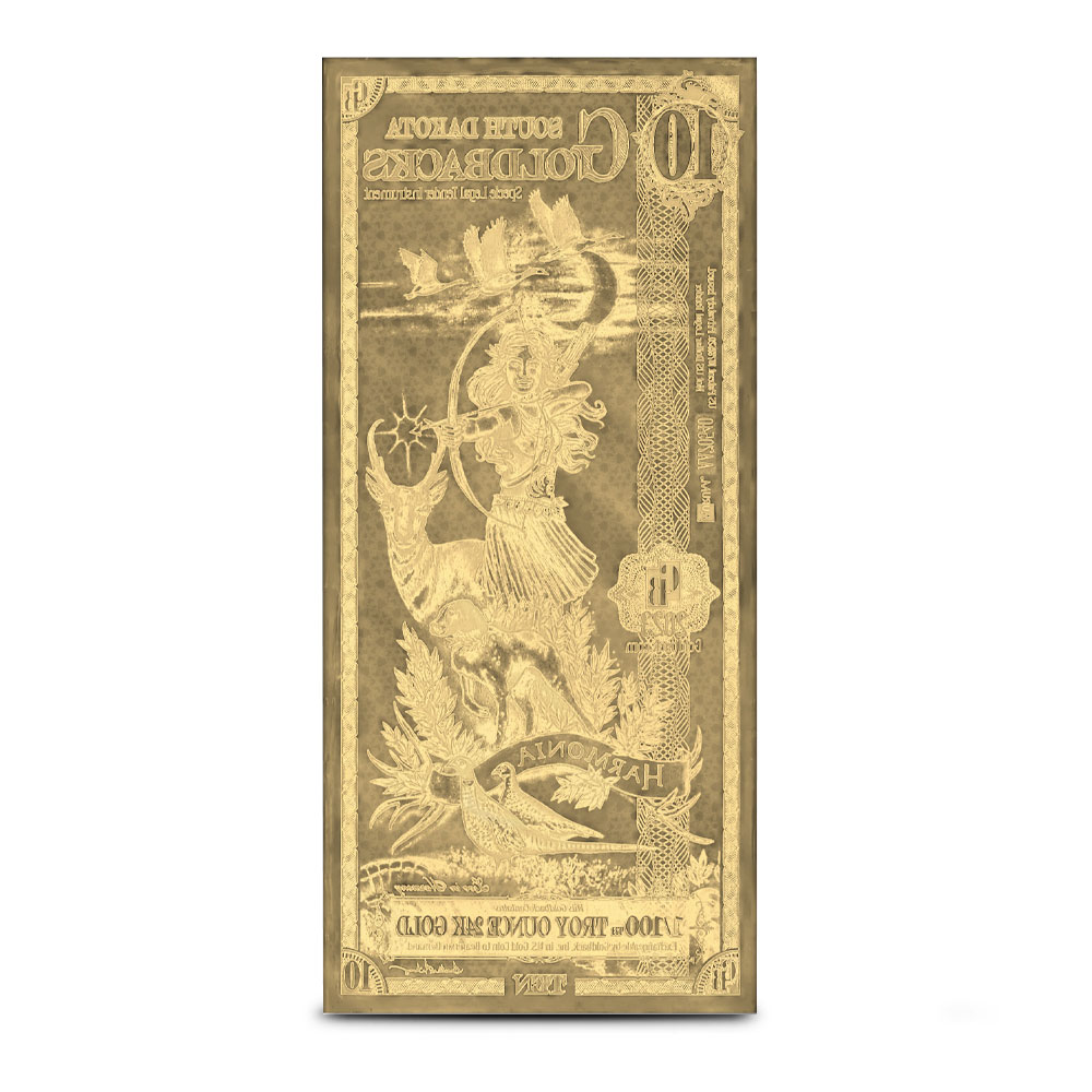 10 South Dakota Goldback