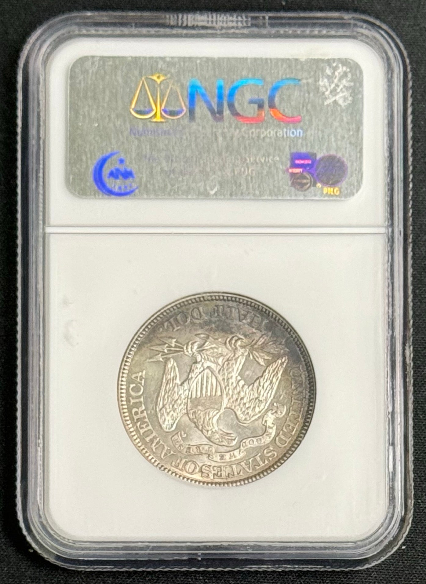 1876 Seated Liberty Half Dollar NGC MS62 - CoinsTV