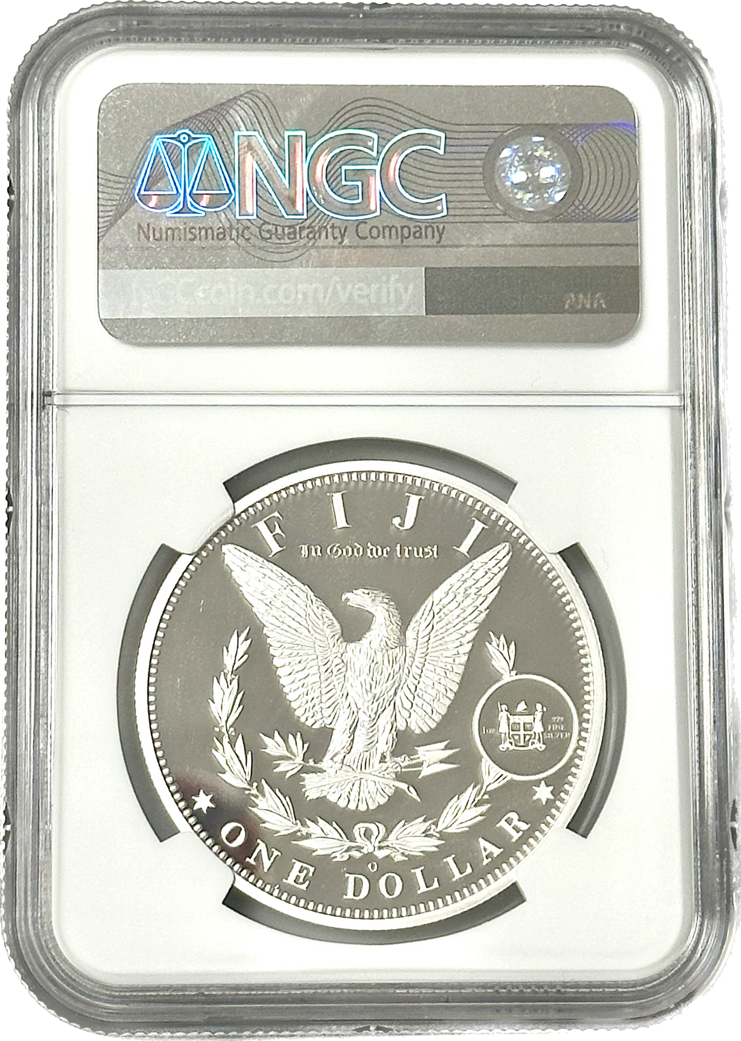 2023-O Morgan $1 Fiji Silver Tribute - NGC In God We Trust Label PF70 Ultra Cameo Early Release