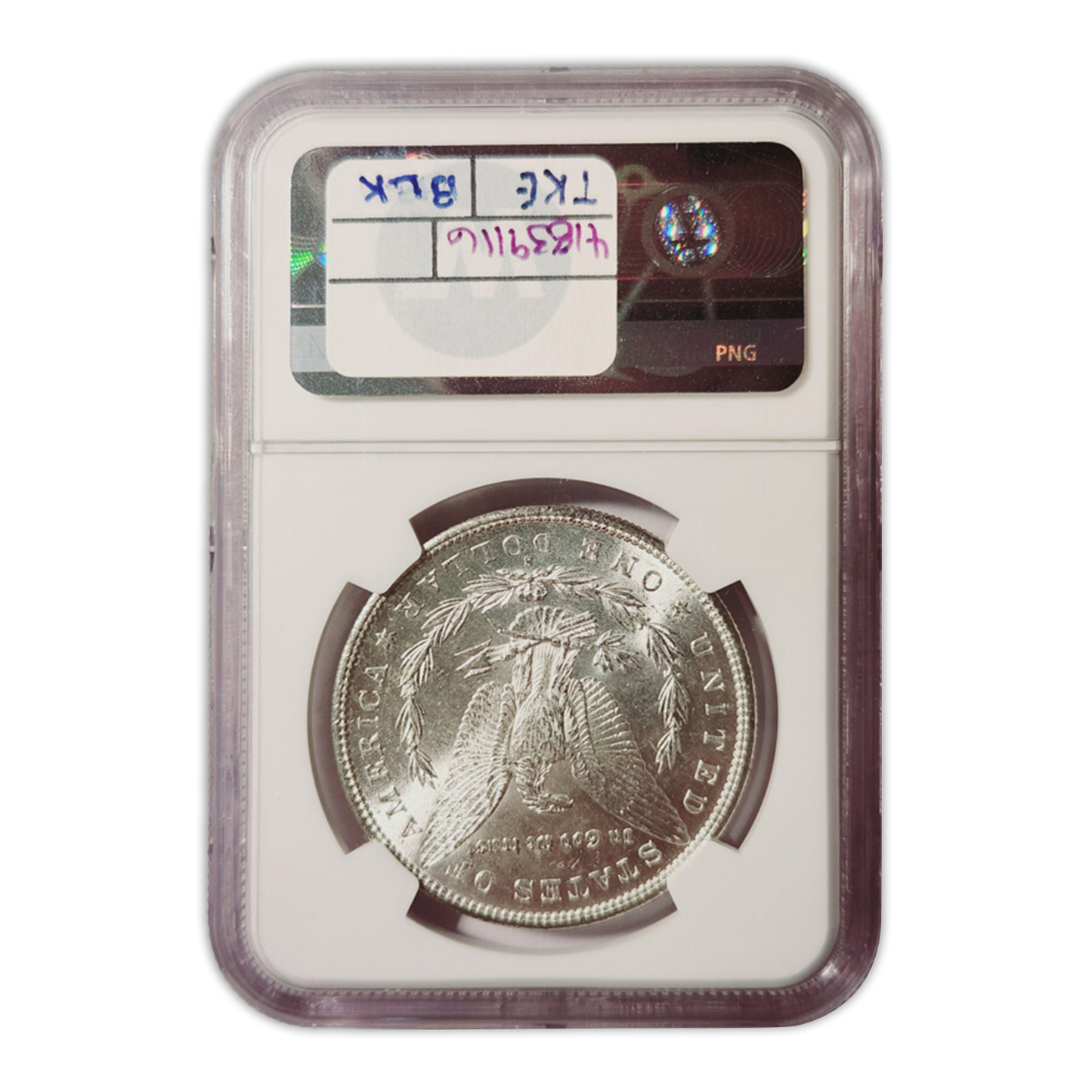 1890-S Morgan Silver Dollar San Francisco - NGC MS62 Sight White