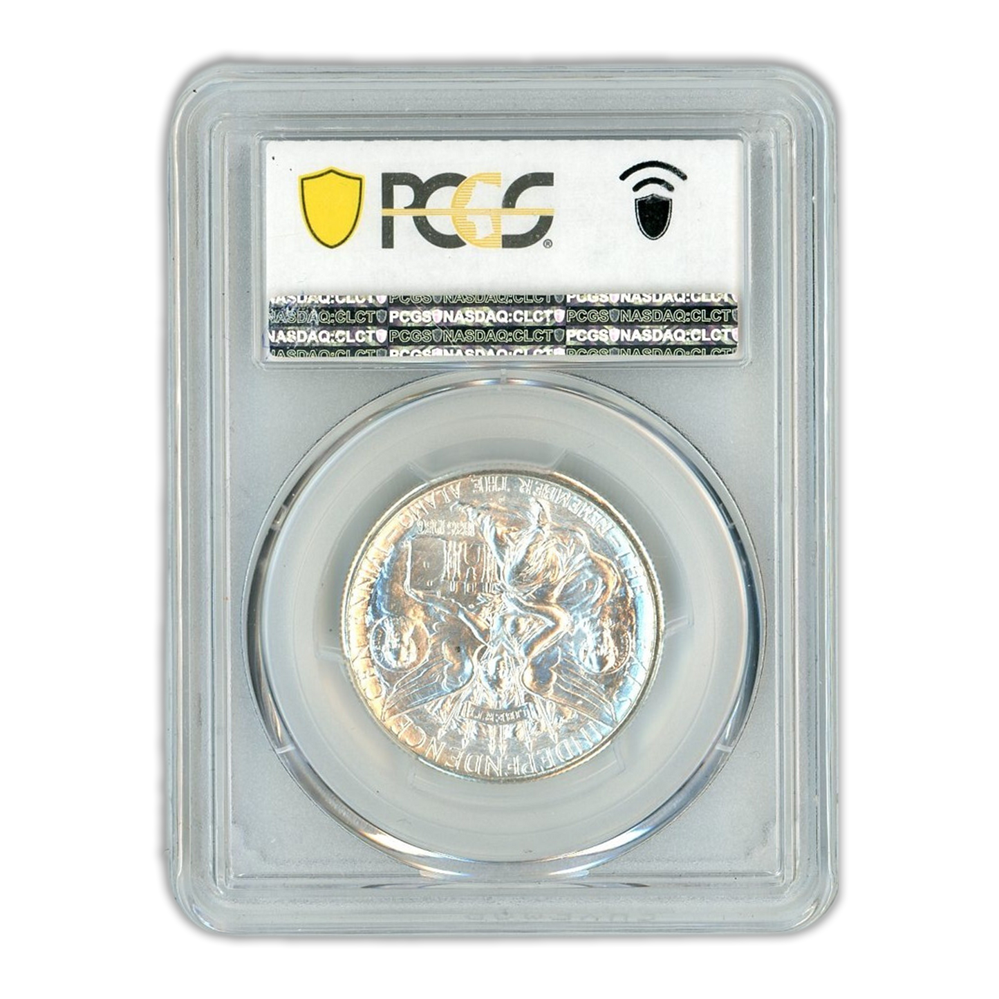 1935-D Silver Half Dollar Texas Commemorative - CAC Label - PCGS MS67 Sight White - CoinsTV