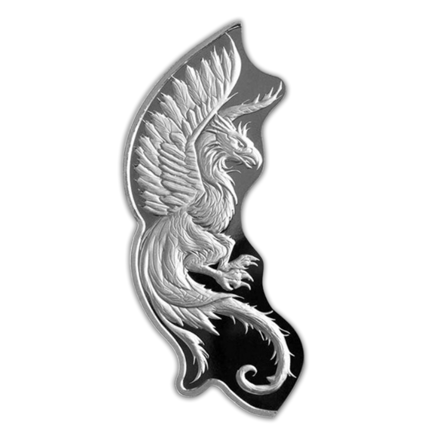 2023 Solomon Islands Silver Phoenix & Dragon 2 pc. Coin Set