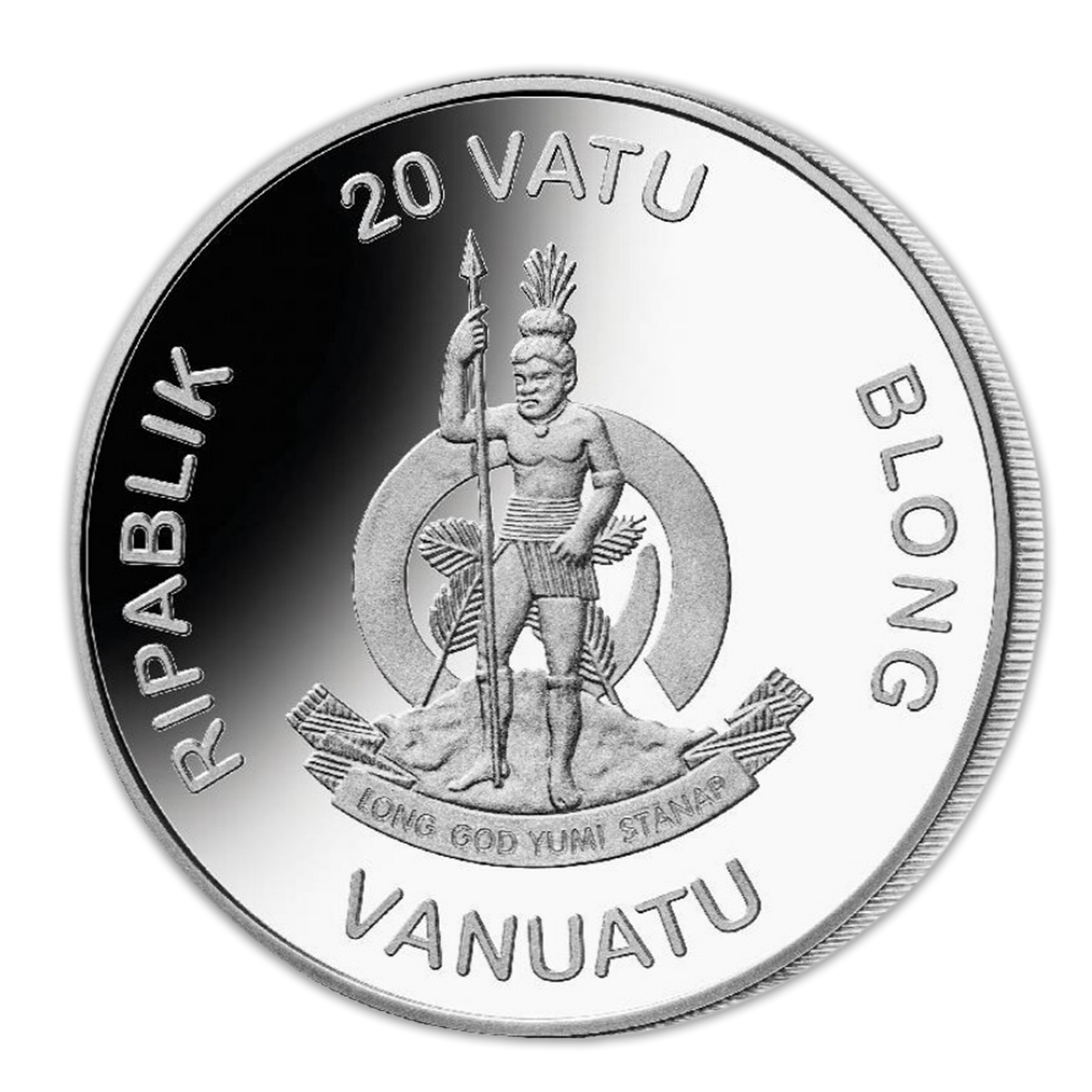 2022 1 oz Vanuatu Save the Ocean Silver Proof - CoinsTV