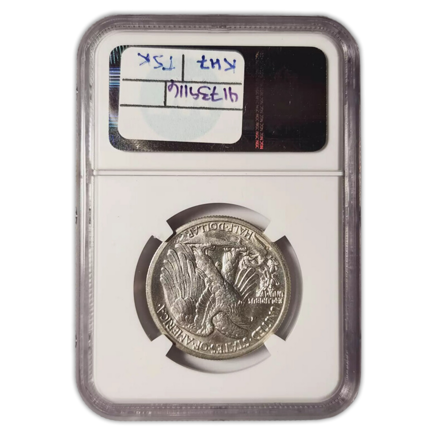1929 S Walking Liberty Silver Half Dollar - NGC MS62 Sight White - CoinsTV