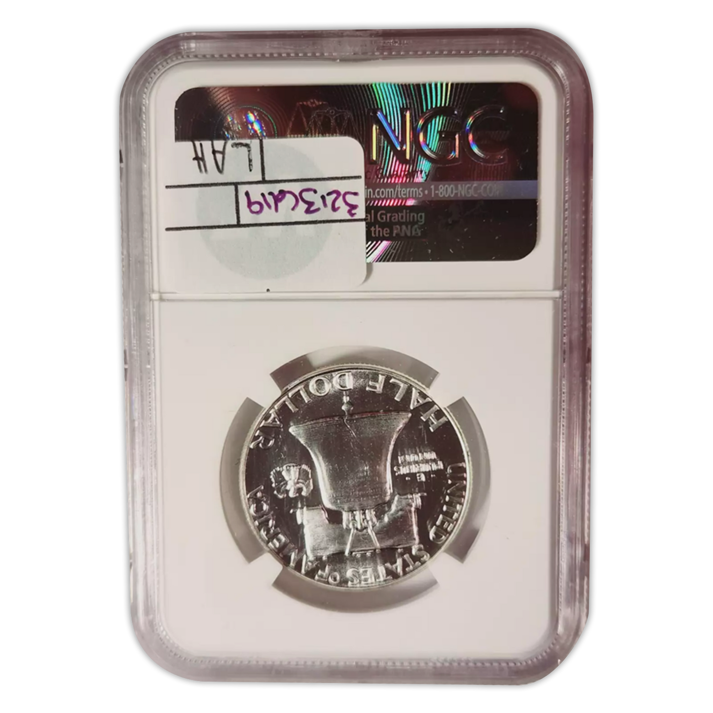 1956 Franklin Silver Half Dollar - Type 1 - NGC PF66 Sight White - CoinsTV