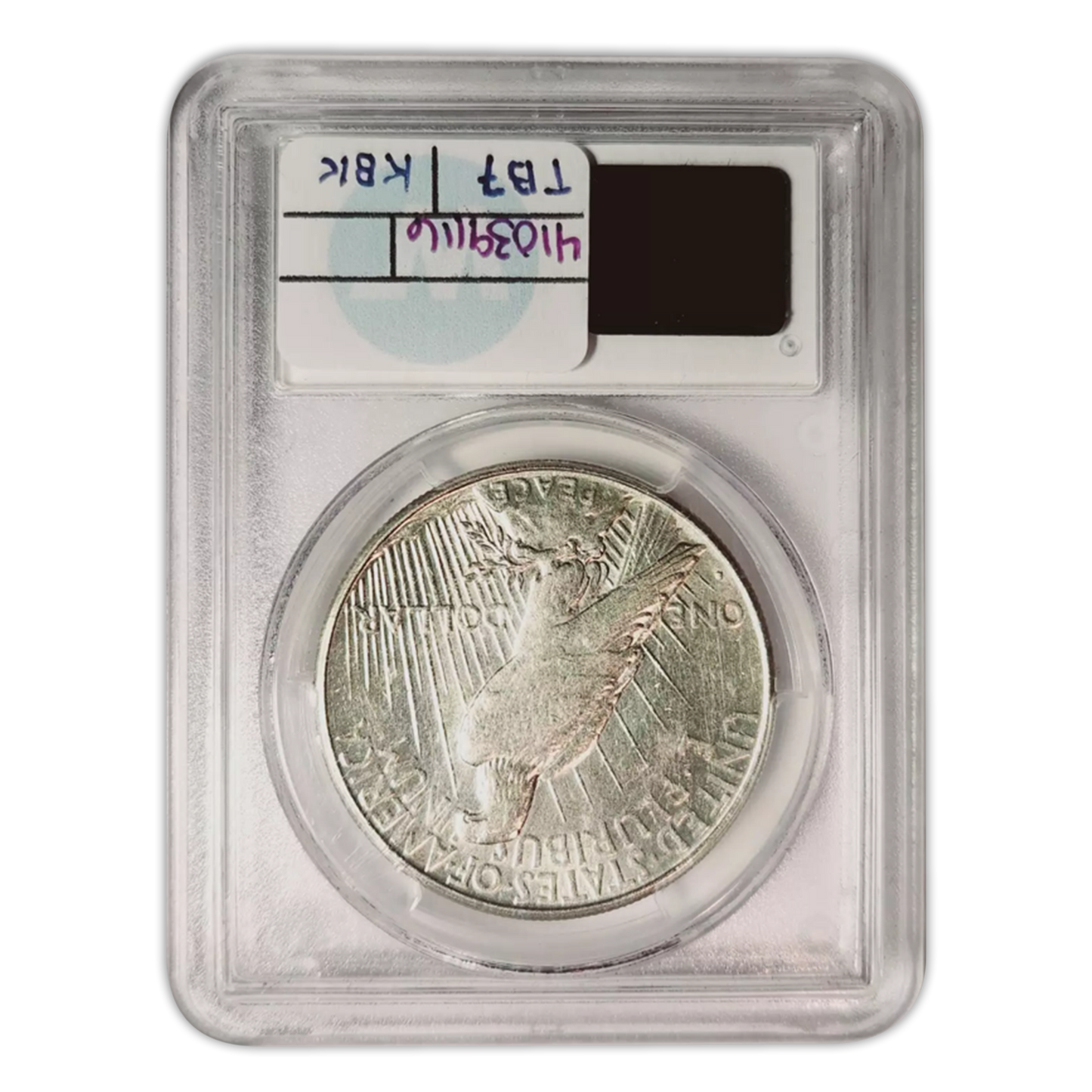 1934-S Peace Silver Dollar San Francisco - PCGS AU53 Sight White - CoinsTV