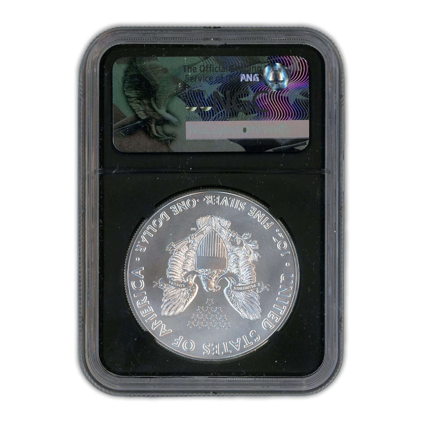 2017 Silver Eagle - NGC MS70 Early Releases 225th Anniversary Label