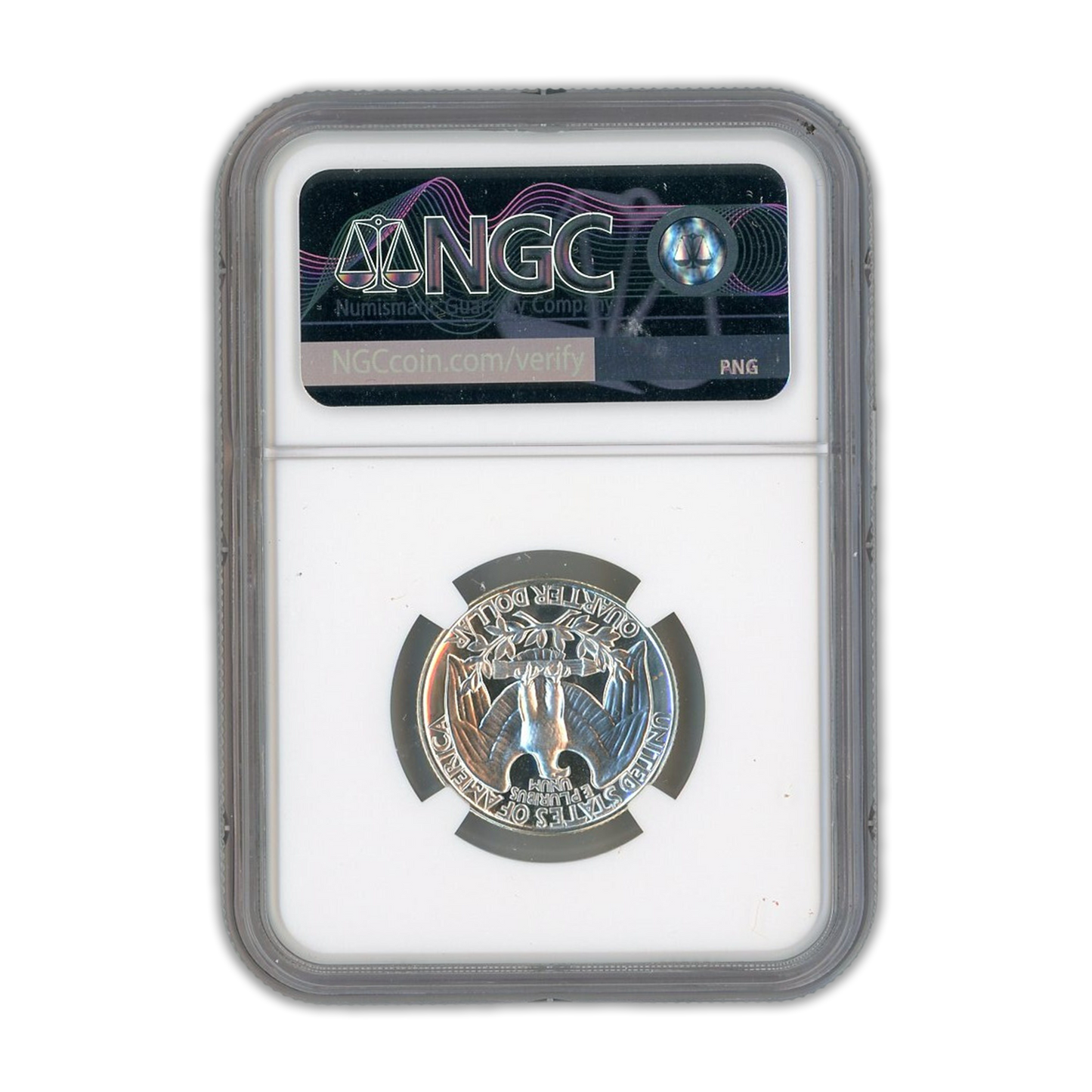 1959 Washington Silver Quarter Philadelphia - NGC PF67 Sight White